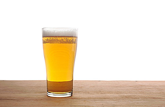 玻璃杯,啤酒,木质,酒吧,隔绝