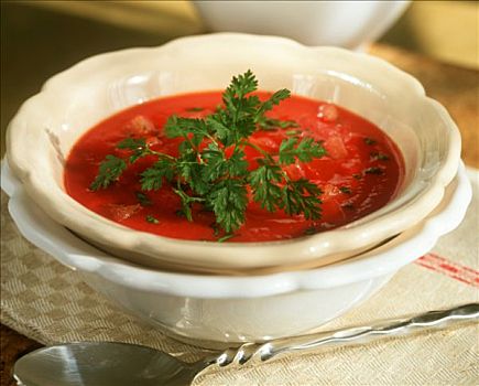 西红柿汤,西芹