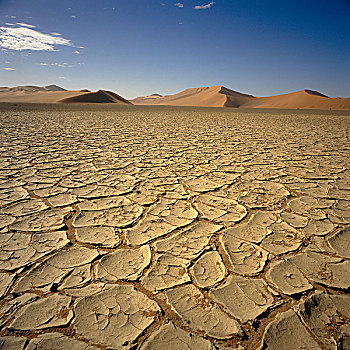 裂土,索苏维来地区,纳米布沙漠,纳米比亚