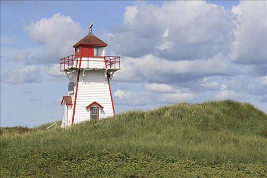 灯塔,风景,爱德华王子岛,加拿大