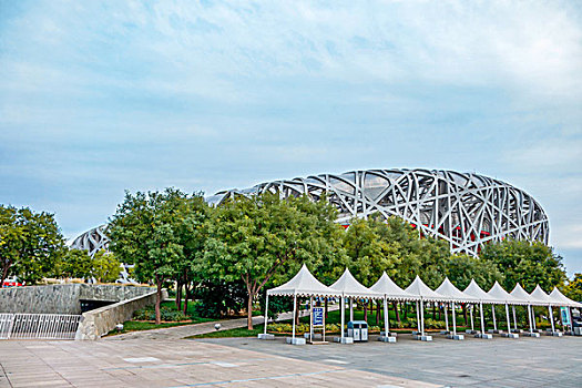 北京奥林匹克公园－国家体育场,鸟巢全景