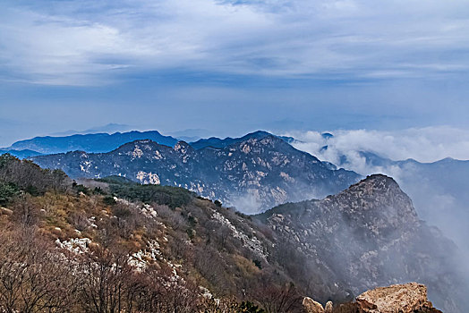 山东省泰安市泰山自然景观