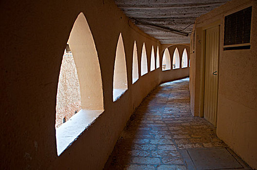 拱廊,乡村,世界遗产,阿尔及利亚,非洲