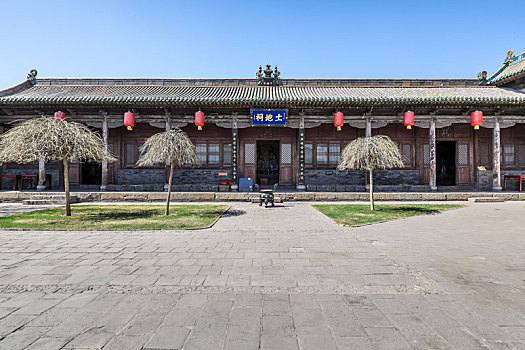 中国山西省平遥古城城隍庙古建筑