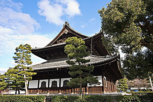 禅园在建仁寺在日本京都