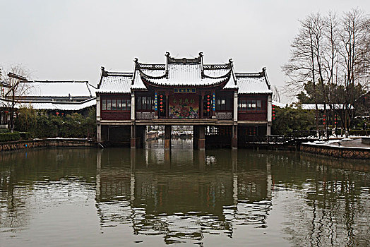 西塘雪景