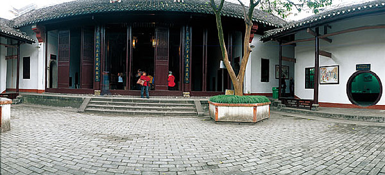 重庆三峡景区的白帝城