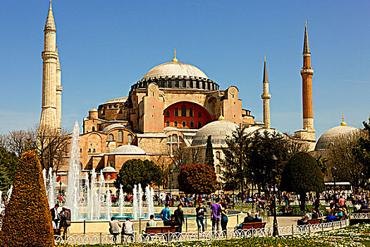 圣索菲亚教堂,伊斯坦布尔,土耳其,亚洲