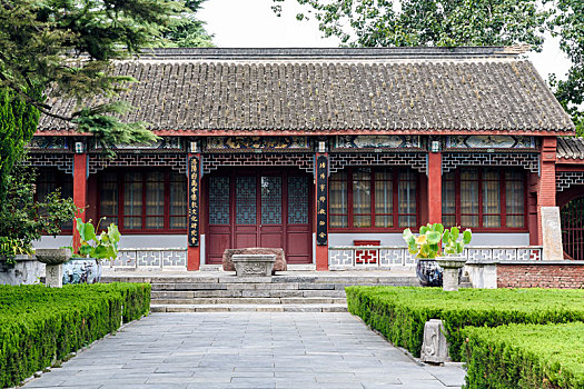中国河南省洛阳市白马寺中式建筑