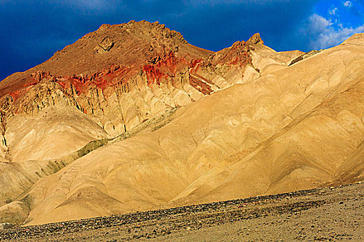 山,荒漠景观,死亡谷国家公园