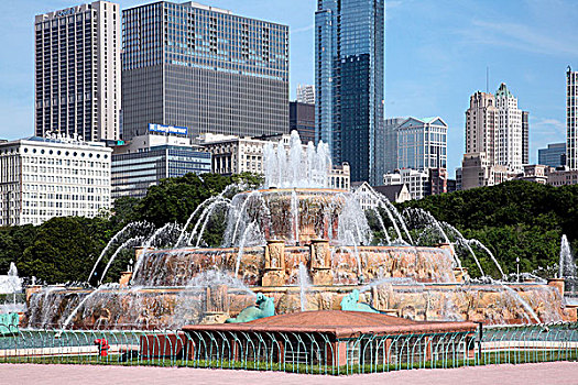 白金漢噴泉,芝加哥