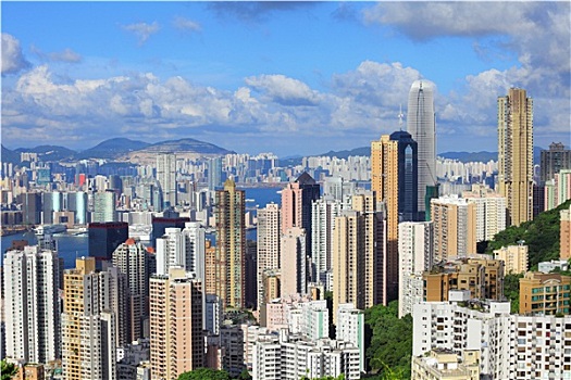香港,城市,顶峰