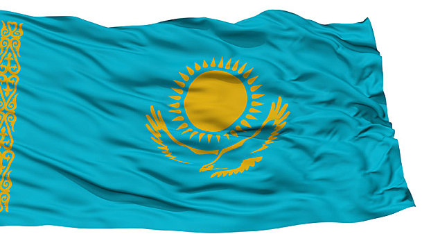 隔绝,哈萨克斯坦,旗帜