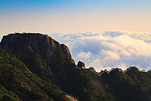 黄山莲花峰云海