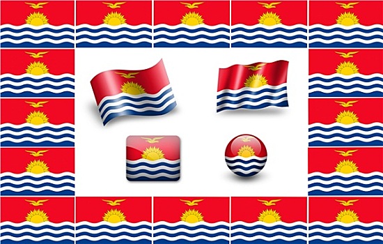 旗帜,基里巴斯,象征