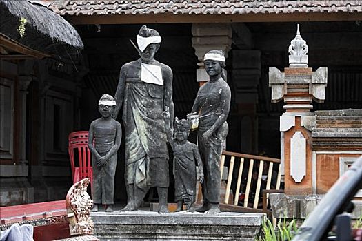 雕塑,计划生育,巴厘岛,印度尼西亚