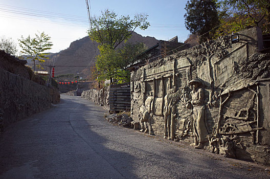 京西古道场景再现