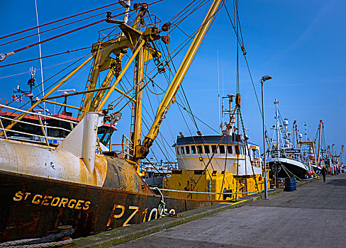 渔船,港口