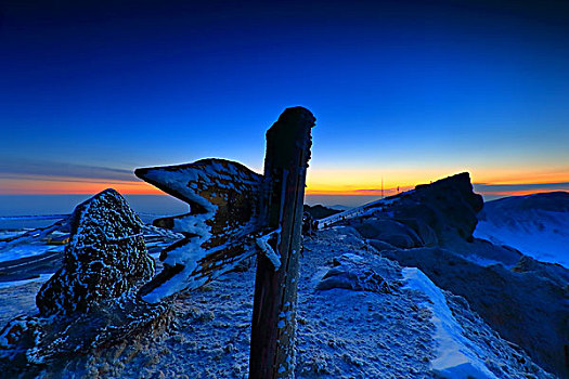 日出长白山