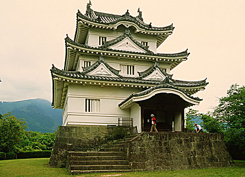 日本,四国,城堡