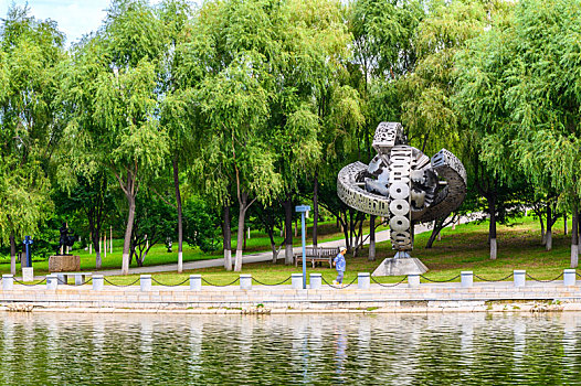 中国长春世界雕塑园景观