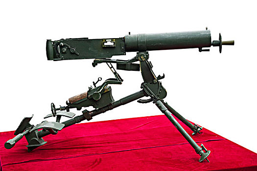 民国时期21兵工厂于1935年生产的仿德----二四式7,95mm马克沁重机枪