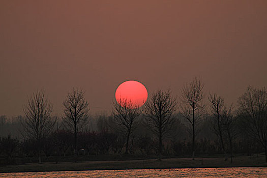 太阳落山