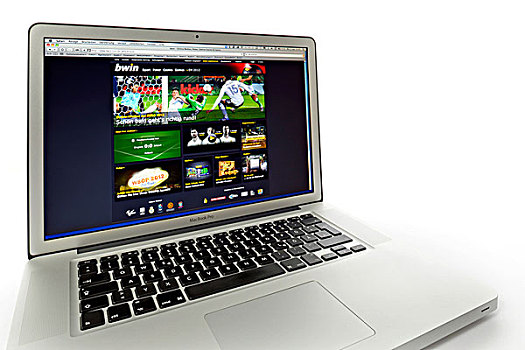 上网,赌博,网站,展示,显示屏,苹果,苹果笔记本