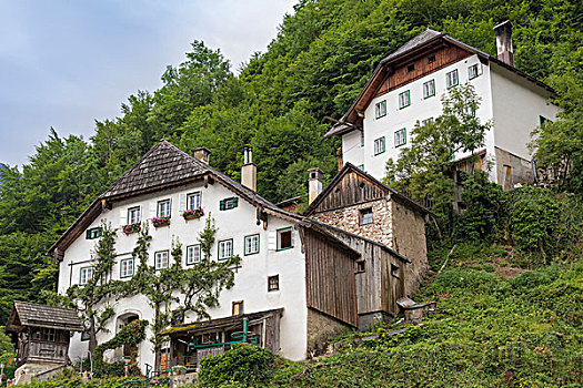 房子,哈尔斯塔特,萨尔茨卡莫古特,区域,上奥地利州,奥地利