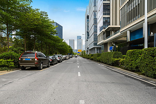 城市道路,金融中心