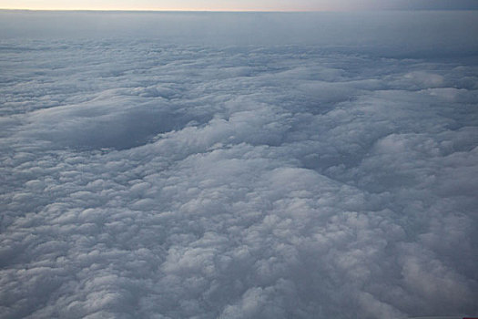 高空飞行,空中美景