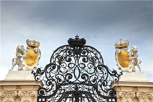大门,美景宫,维也纳