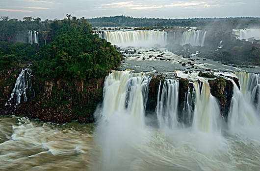 伊瓜苏瀑布,巴西,南美