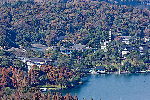 西湖国宾馆全景