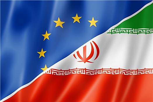 欧洲,伊朗,旗帜