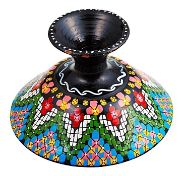 摩洛哥人,陶器,花瓶,图案,装饰