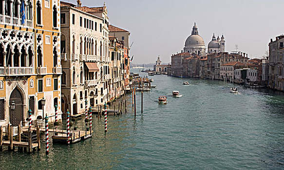 意大利,威尼斯,经典,大运河,黄昏