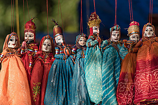 木偶,高知,喀拉拉,印度,亚洲