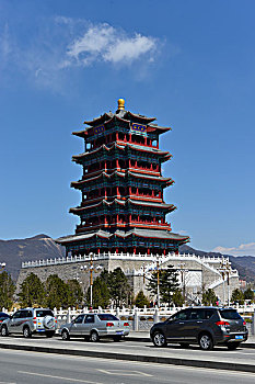 北京门头沟区永定楼