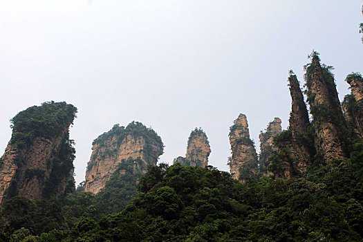 湖南张家界,山水风光誉满天下,风景如画仿佛置身仙境