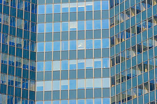 窗户,摩天大楼,多特蒙德,地区,北莱茵威斯特伐利亚,德国,欧洲