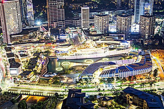 深圳海上世界夜景