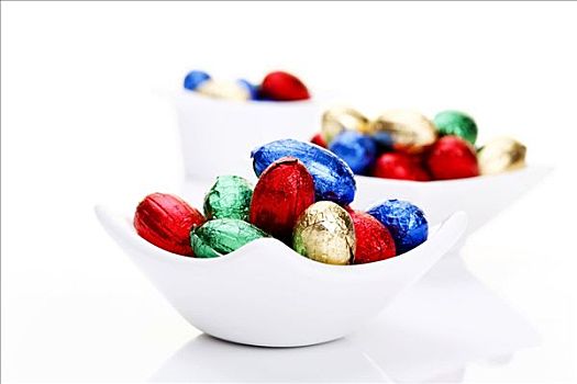 彩色,巧克力,复活节彩蛋