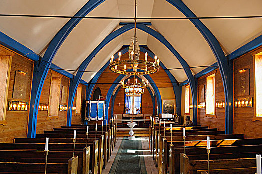教堂,室内,格陵兰