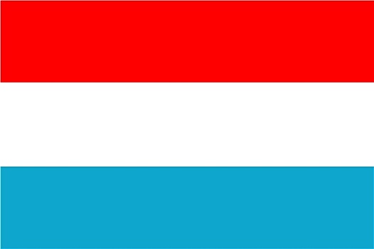 卢森堡,旗帜