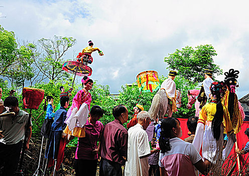 龙川,民间,木偶戏