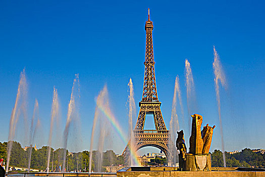 喷泉,巴黎,法国