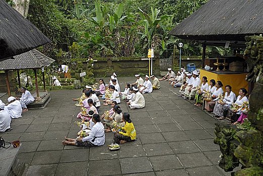 典礼,巴厘岛,印度尼西亚,亚洲