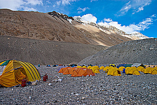 西藏珠峰大本营