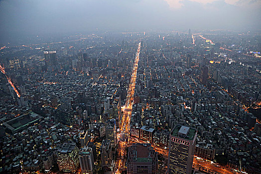 台北城市夜景